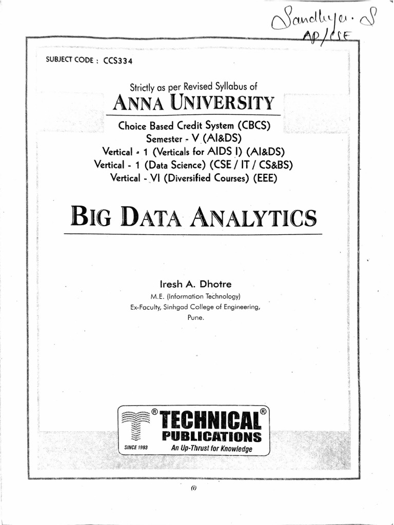BDA Textbook | PDF