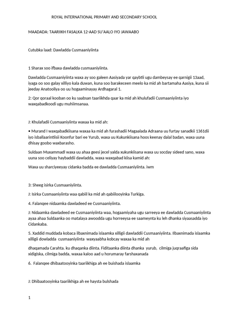 Full Taariikh | PDF