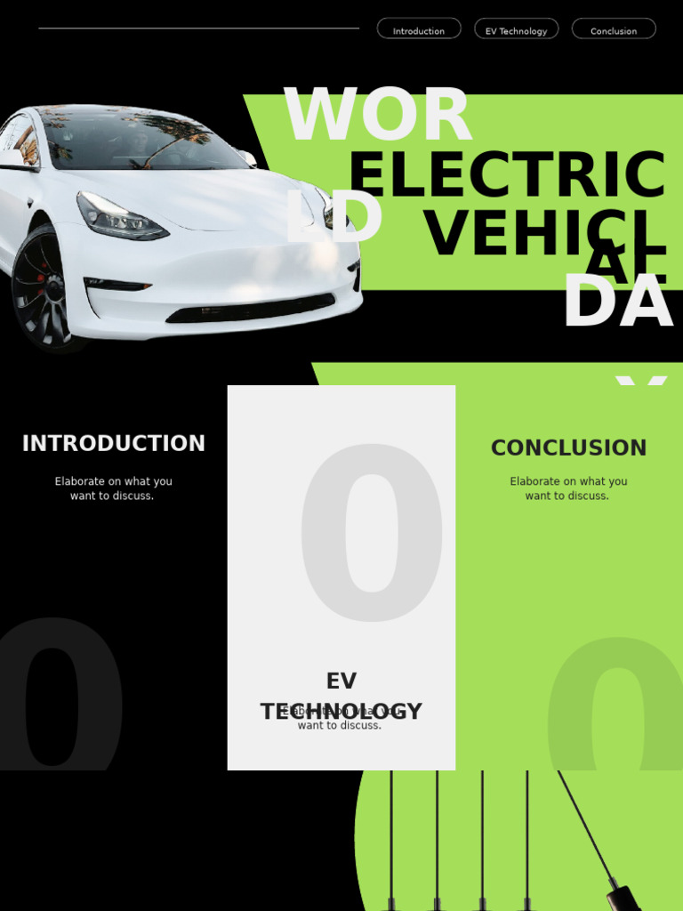 World EV Day Presentation Overview | PDF | Electric Vehicle | Plug In ...