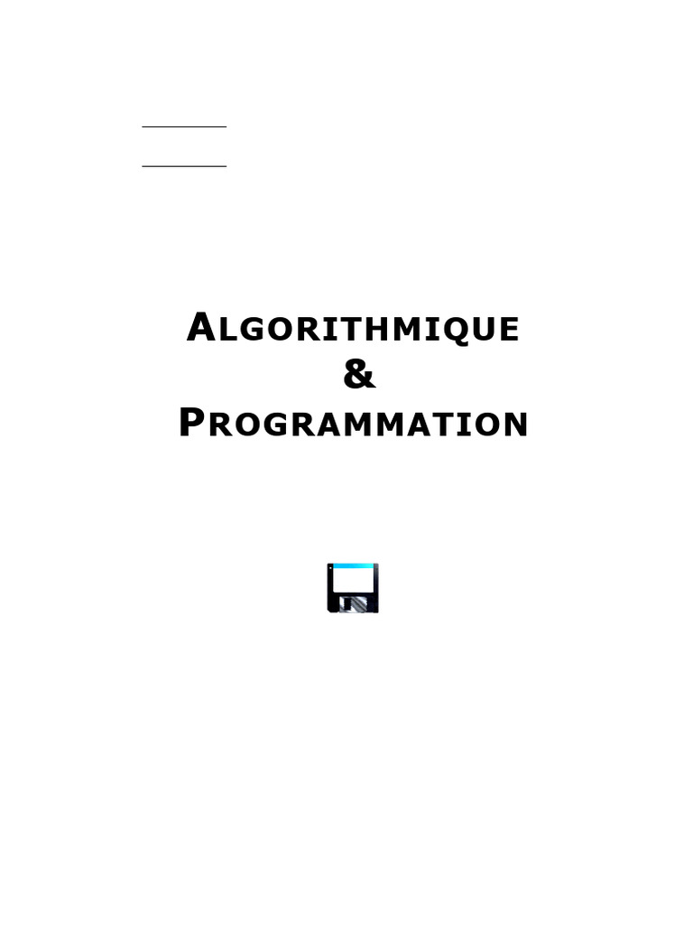 Algorithmique et Programmation DEUG 1 | PDF | Structure de contrôle ...