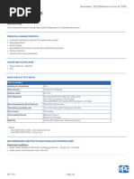 Fast Dry 4190 Product Data Sheet | PDF | Paint | Legal Liability