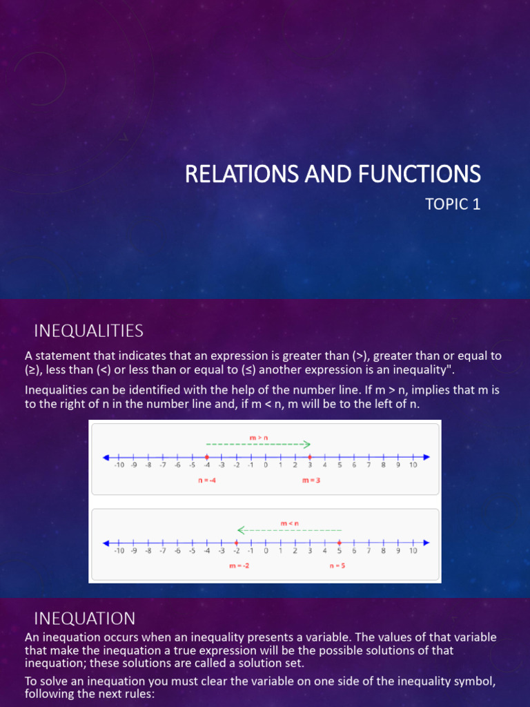 Understanding Inequalities and Functions | PDF | Function (Mathematics ...