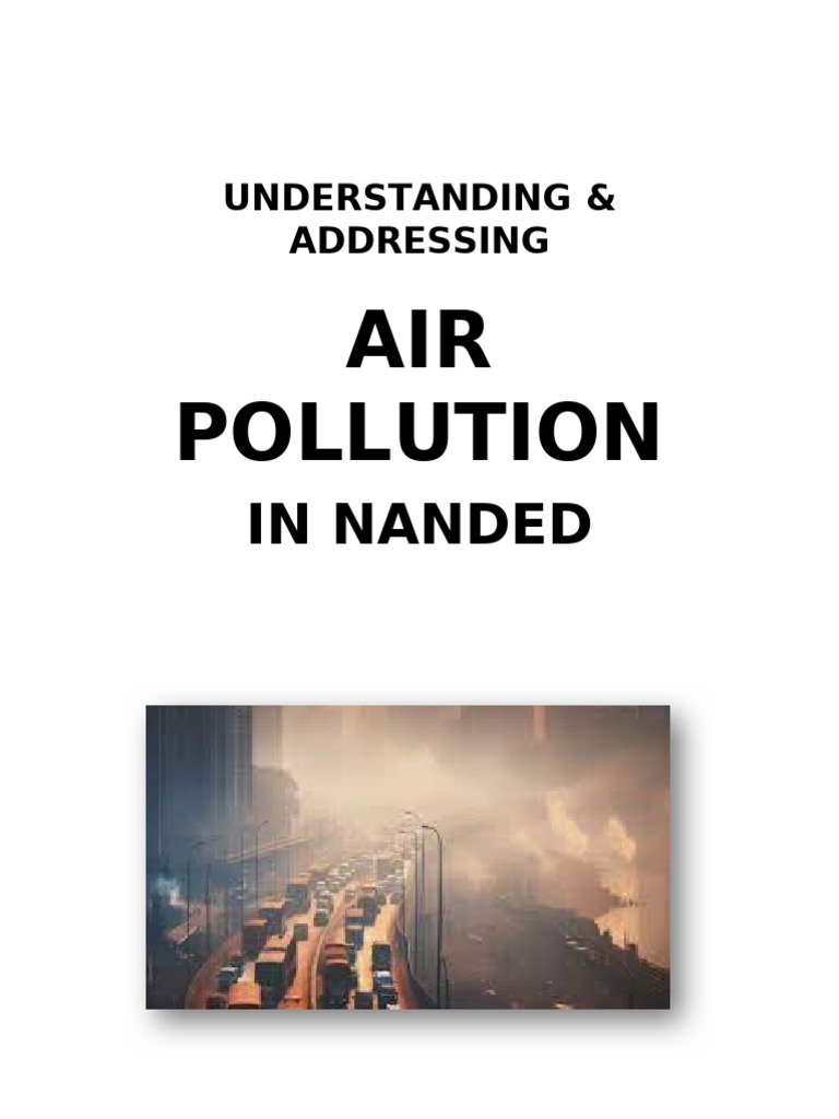 Air Pollution in Nanded | PDF | Air Pollution | Exhaust Gas