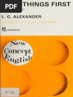 L.G.Alexander - Fluency in English NCE | PDF
