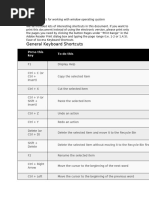 Epic EMR Keyboard Shortcuts Guide | PDF