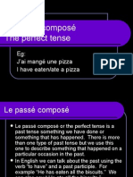 Le Passé Composé With Avoir