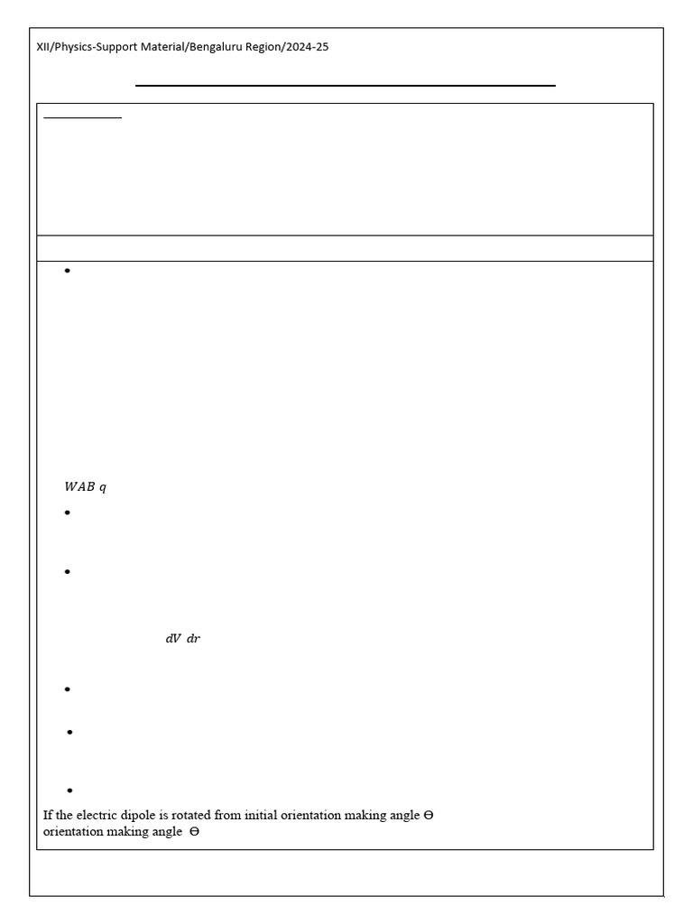 Electrostatic Potential and Capacitance Guide | PDF | Capacitance ...