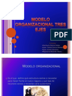 Modelo Organizacional Tres Ejes