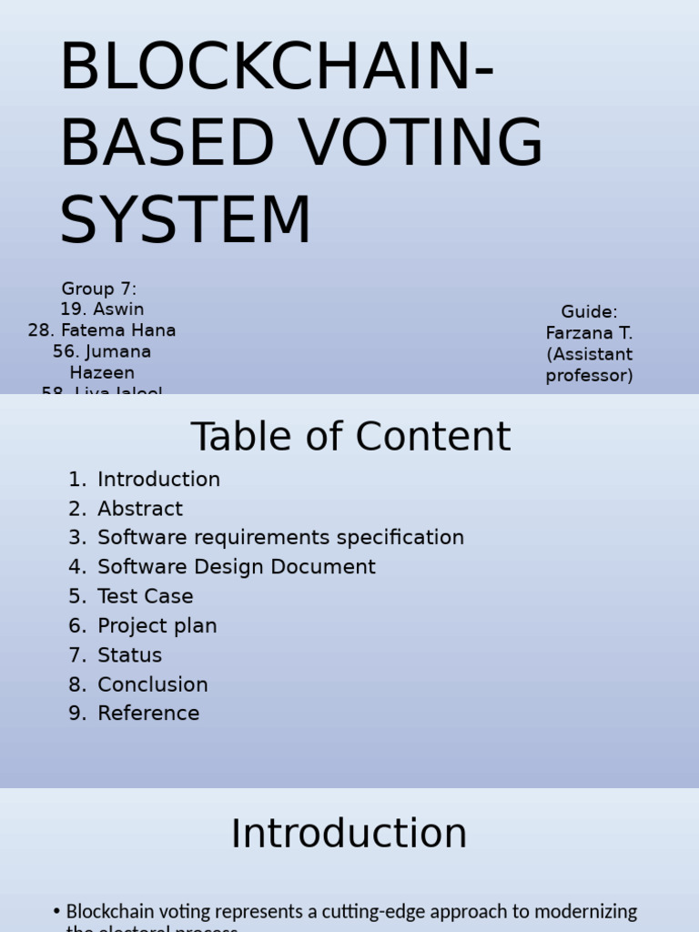 freviewedited (1) (1) | PDF | Voting | User (Computing)