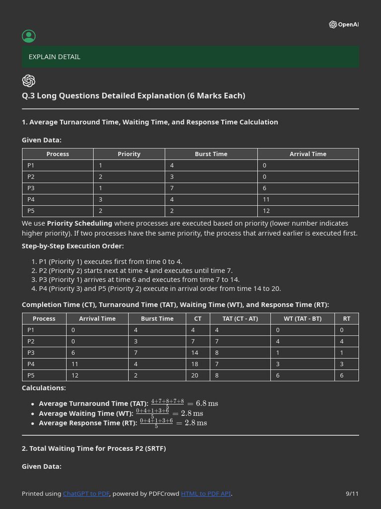 LONG ANSWERS | PDF