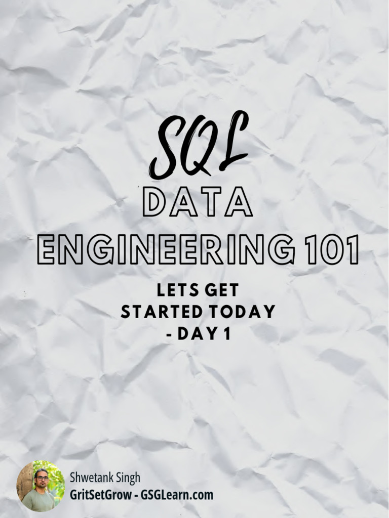 Data Engineering 101 SQL Basics Part 1 173288970 | PDF | Sql | Table ...