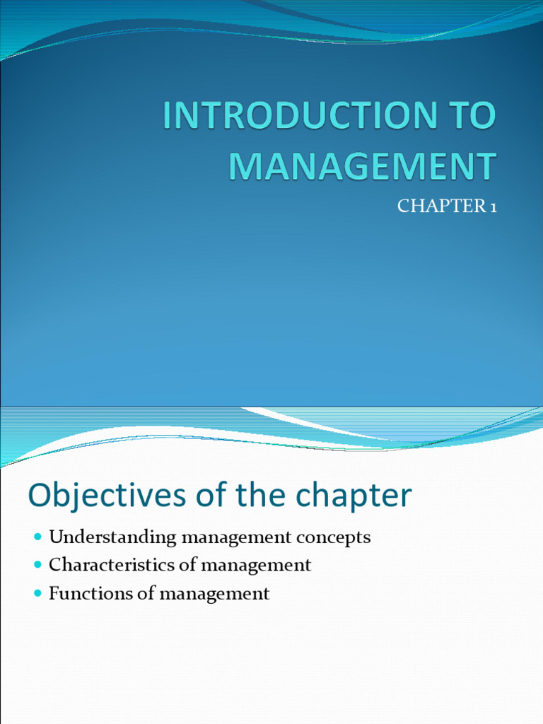 Management Concepts and Functions Explained | PDF | Performance ...