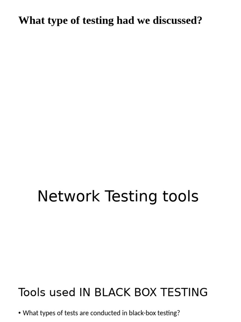 Software Testing Tools Guide | PDF | Operating System | Windows 10