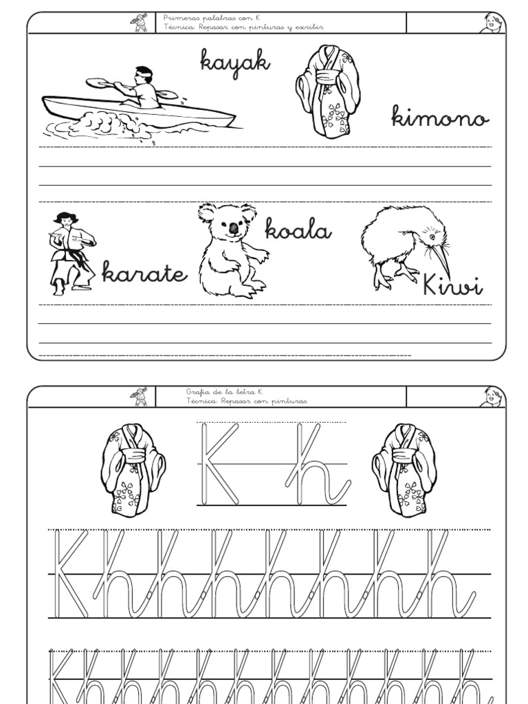 Letra K | PDF