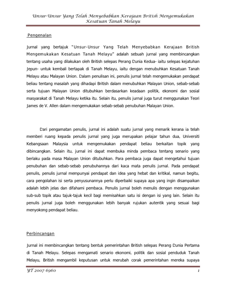 Contoh Ulasan Jurnal 1