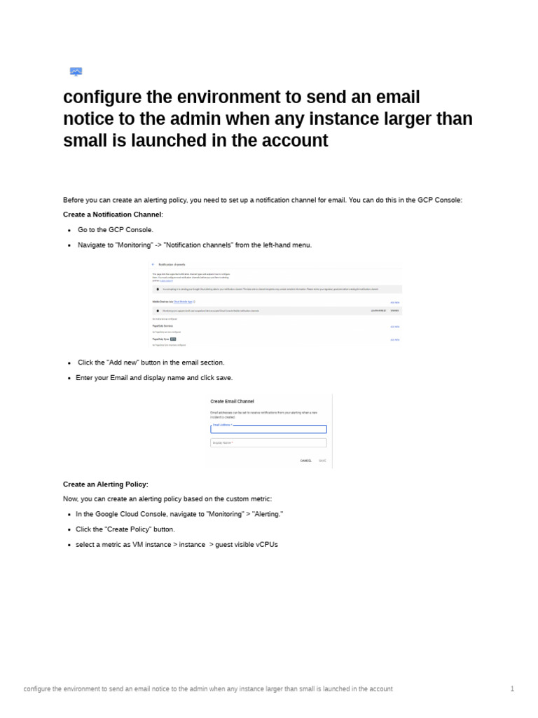 Configure The Environment To Send An Email Notice To The Admin When Any ...