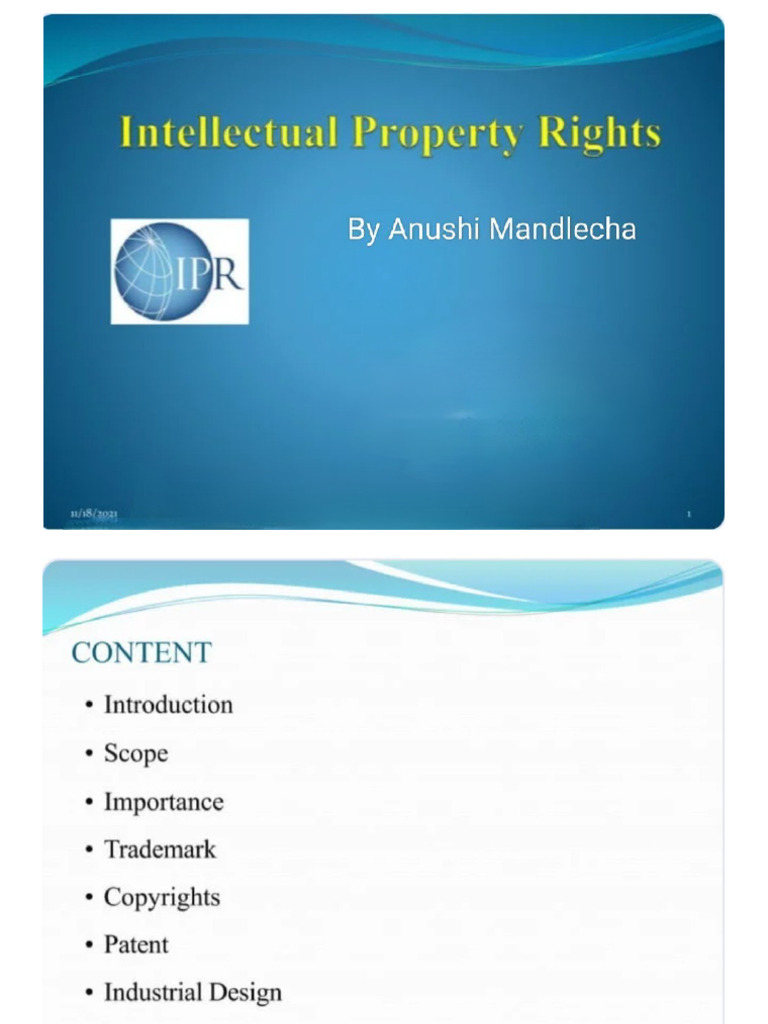 IPR Classroom | PDF