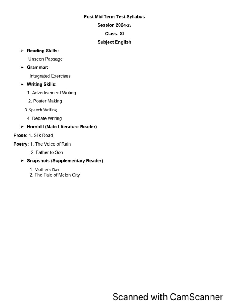 Post Mid Term Syllabus Overview | PDF | Applied Mathematics | Physics