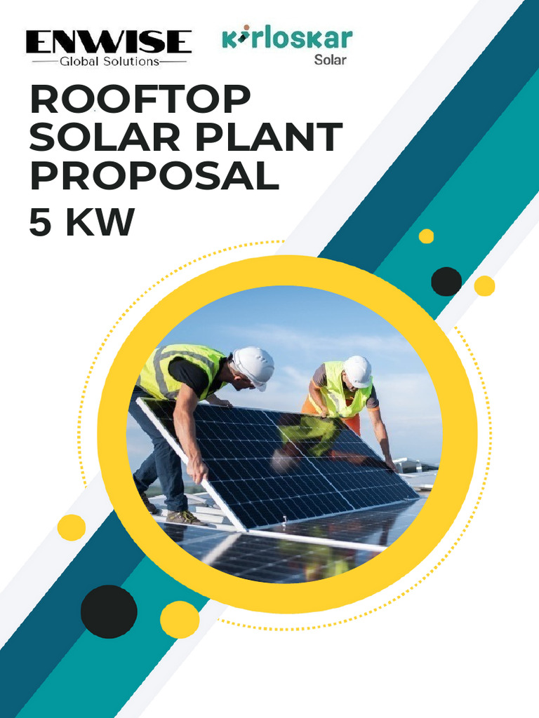 5KW Rooftop Project Jibin | PDF | Solar Power | Payments