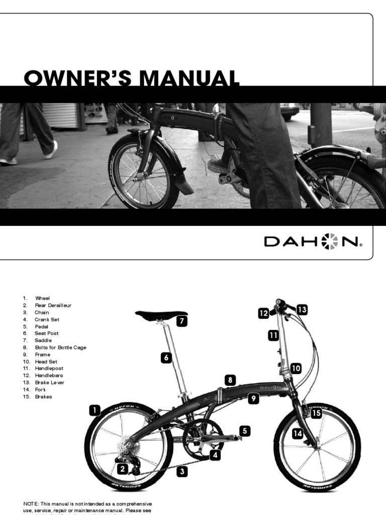 2010 Dahon Owner Manual en 21 | PDF | Manual Transmission | Human ...