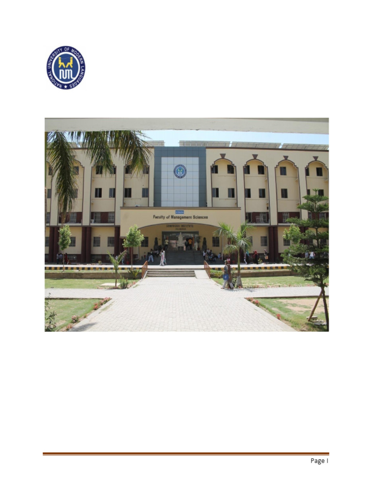 MSBA Student Handbook - NUML Guidelines | PDF | Regression Analysis ...