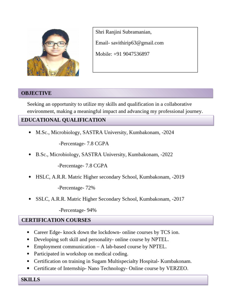 Objective | PDF