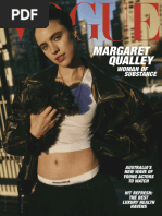 女性情報誌 Vogue Australia Magazine July 2021 Vogue Australia Magazine January 2025 Margaret Qualley | eBay
