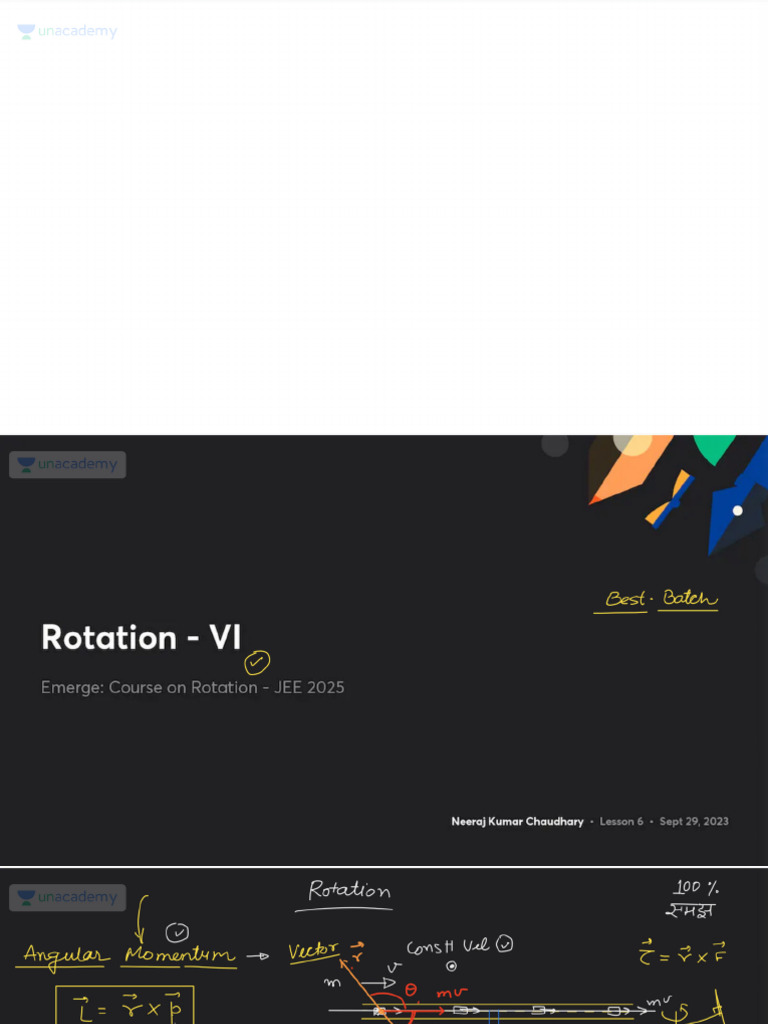 Rotation VI With Anno | PDF