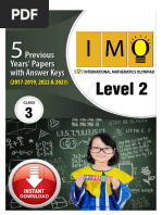 Class 2 Maths Olympiad Sample Paper | PDF | Mathematics