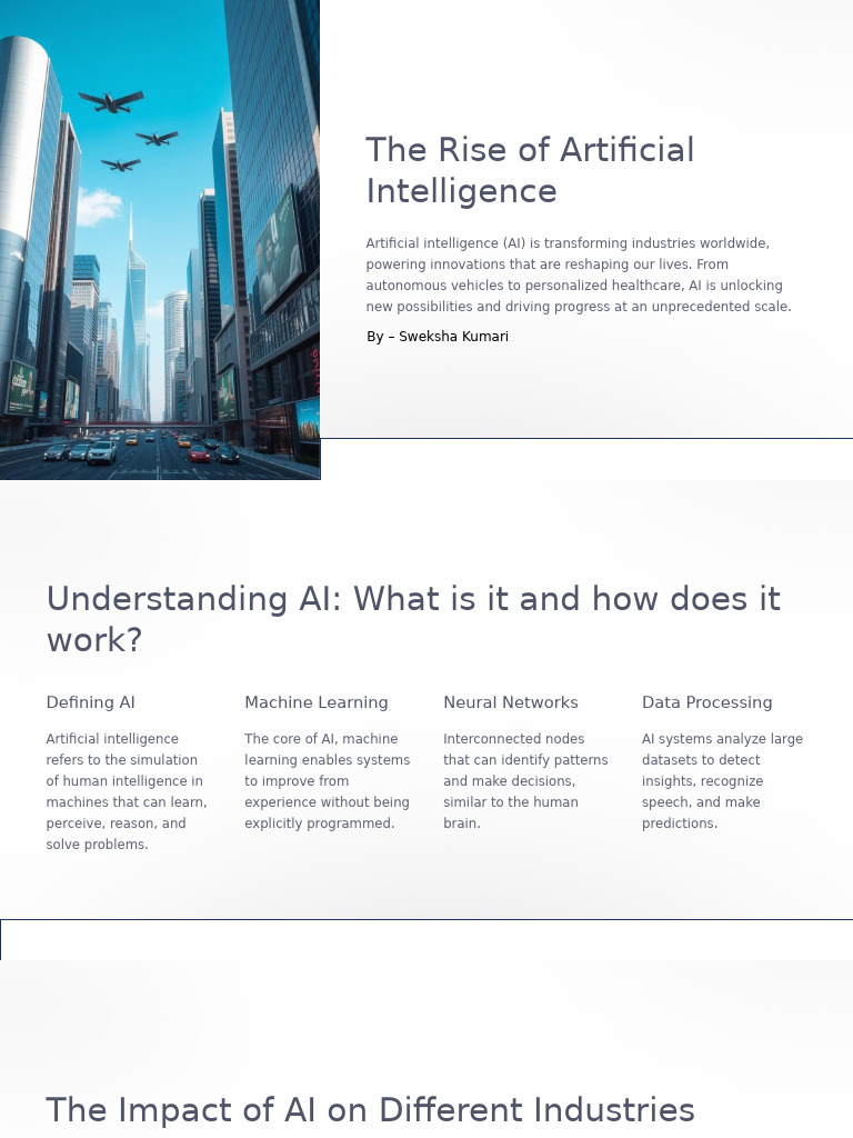 The Impact and Future of AI | PDF | Artificial Intelligence ...