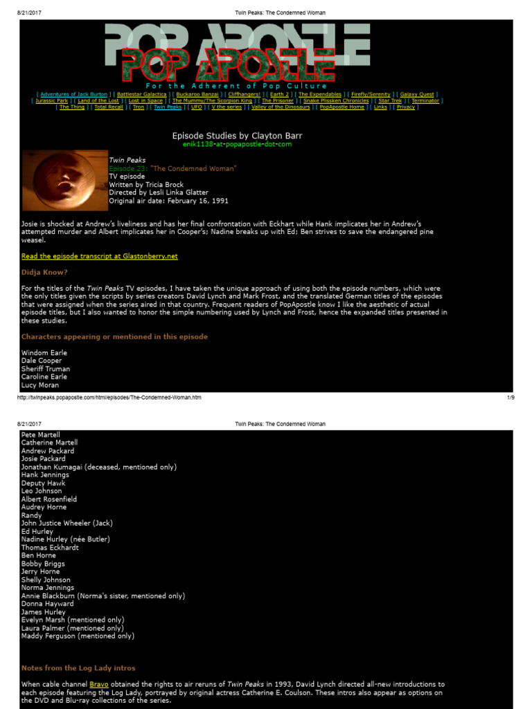Condemned Woman | PDF