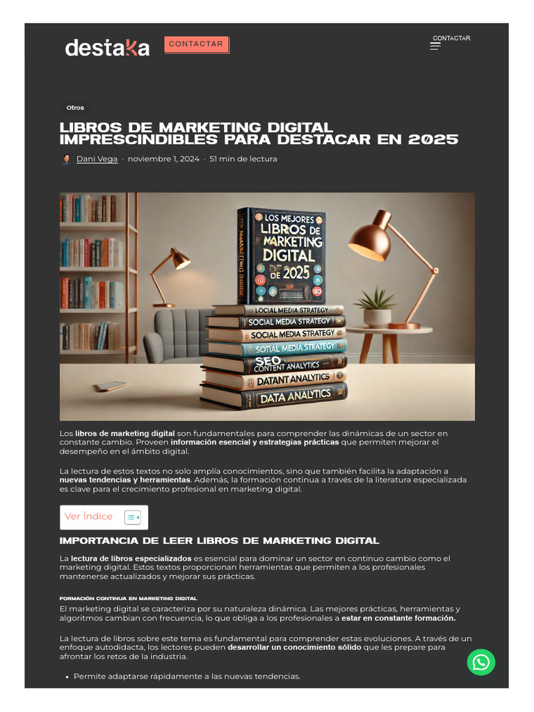Libros Clave de Marketing Digital 2025 | PDF | Publicidad digital ...