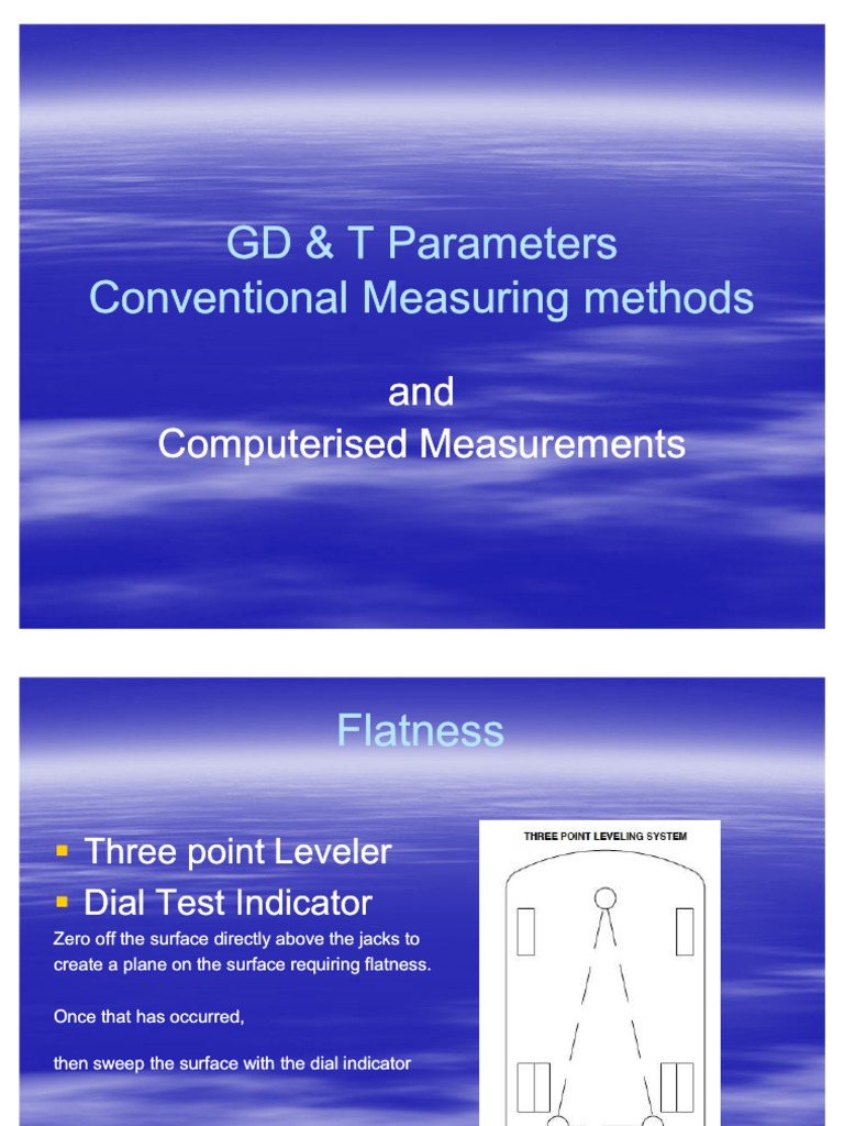GD&T Measurement Techniques Overview | PDF