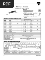 Wire Wound Resistor