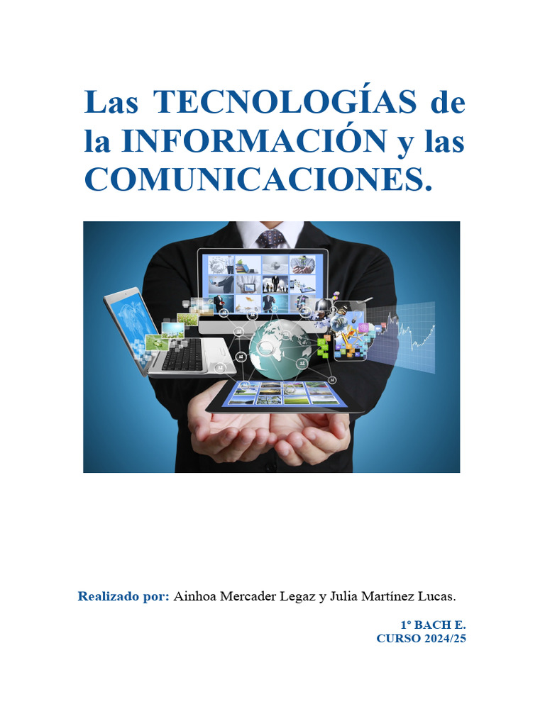 TIC y Sociedad de la Información 2024 | PDF