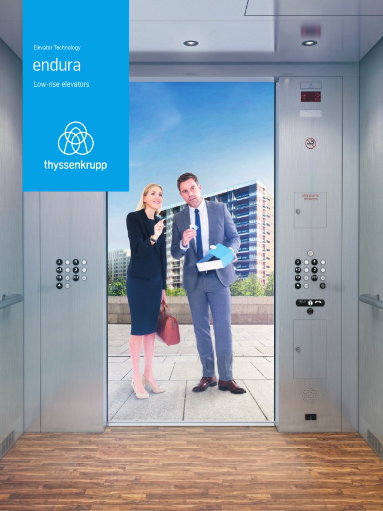 TKE Endura: Efficient Low-Rise Elevators | PDF | Elevator | Door