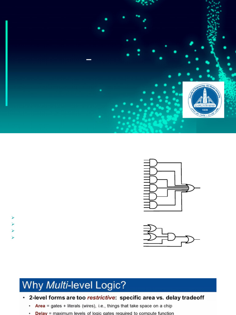 Multi-Level Logic Optimization Techniques | PDF | Logic Gate | Computing