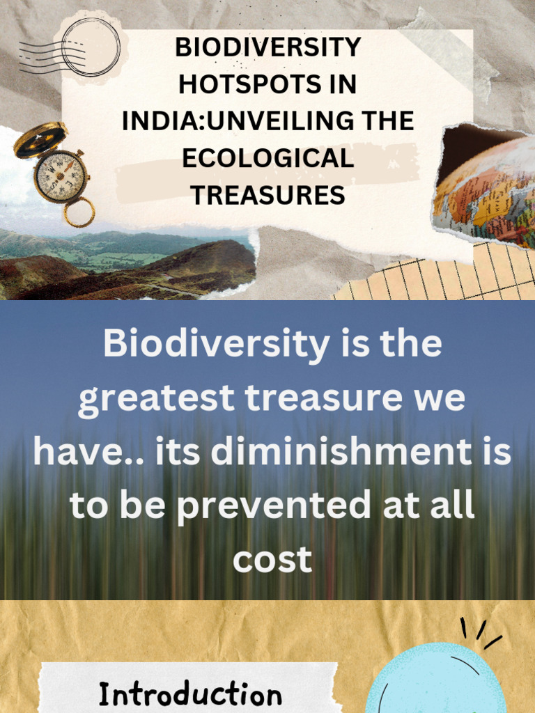 Biodiversity Hotspots in India | PDF | Biodiversity | Conservation Biology