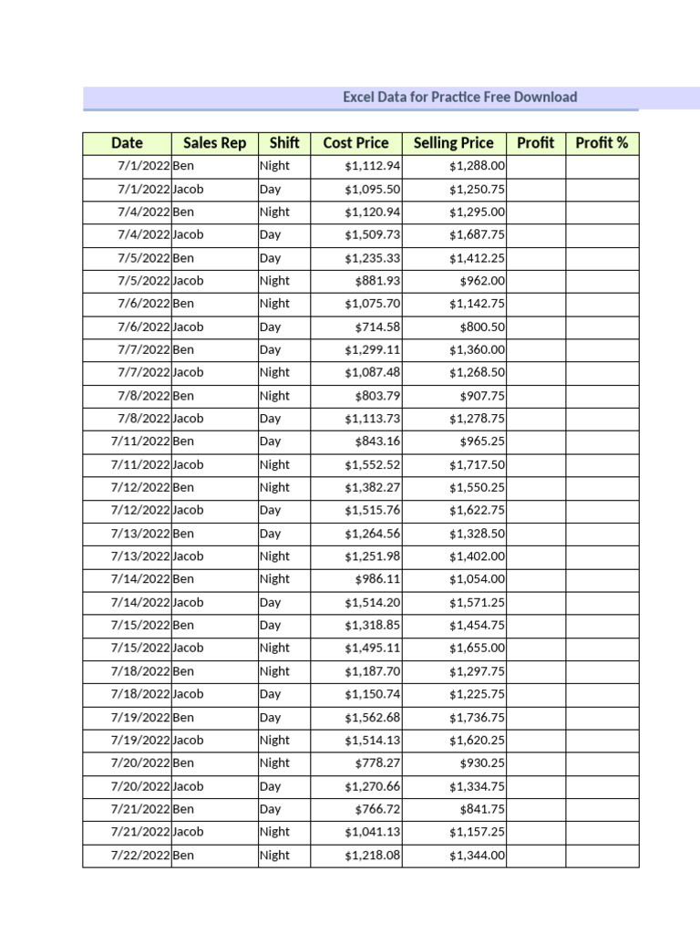 Data Analysis Claass Pdf Prices Private Sector