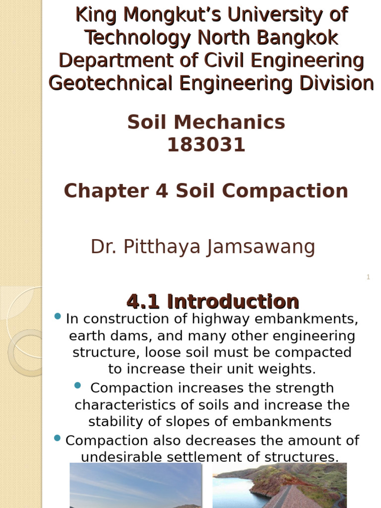 Soil Chapter 4 - Soil Compaction (New) | PDF | Soil Science | Natural ...