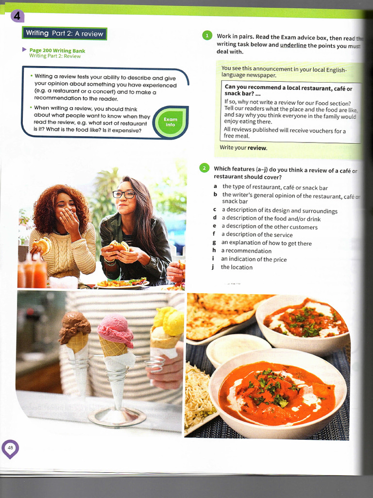 Local Restaurant Review Guidelines | PDF