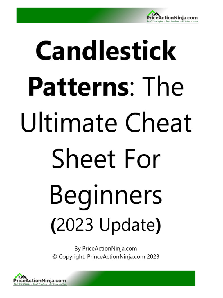 Candlestick Pattern Cheat Sheet | PDF | Market Trend | Technical Analysis