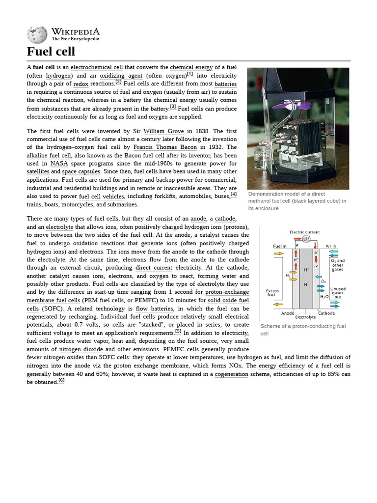 Apollo Fuel Cell Development Overview | PDF | Fuel Cell | Solid Oxide ...