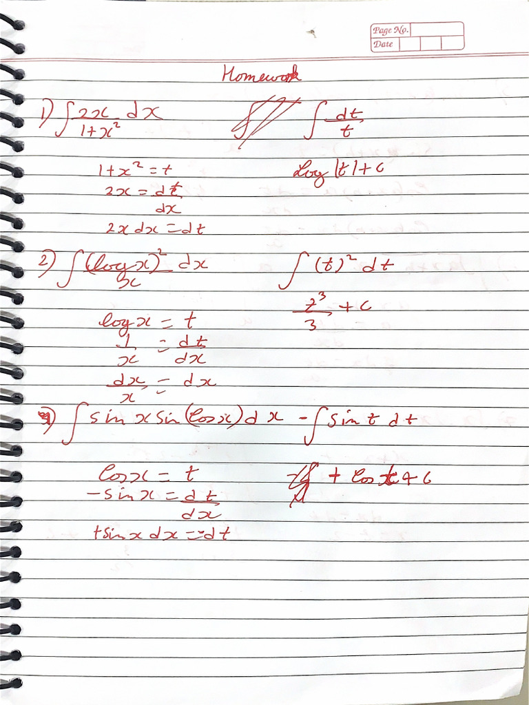 Maths Homework 2 | PDF
