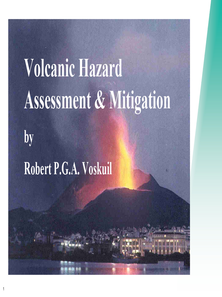 Volcanic Hazard Assessment & Mitigation | PDF | Volcano | Types Of ...