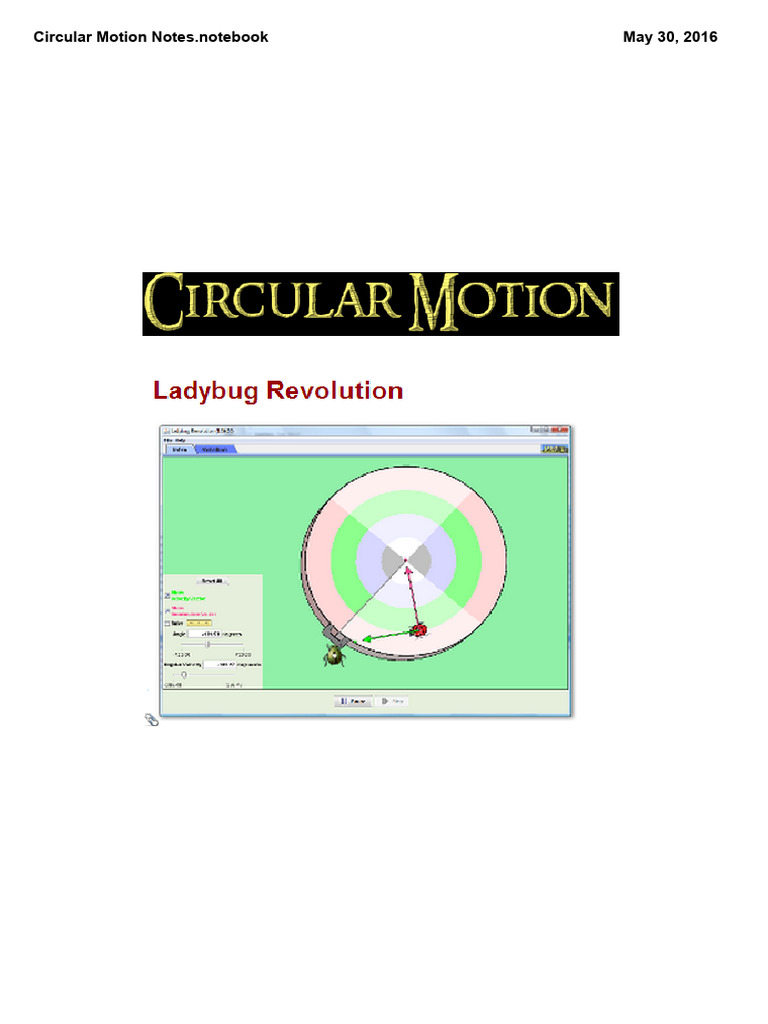 Understanding Circular Motion Concepts | PDF | Acceleration | Force