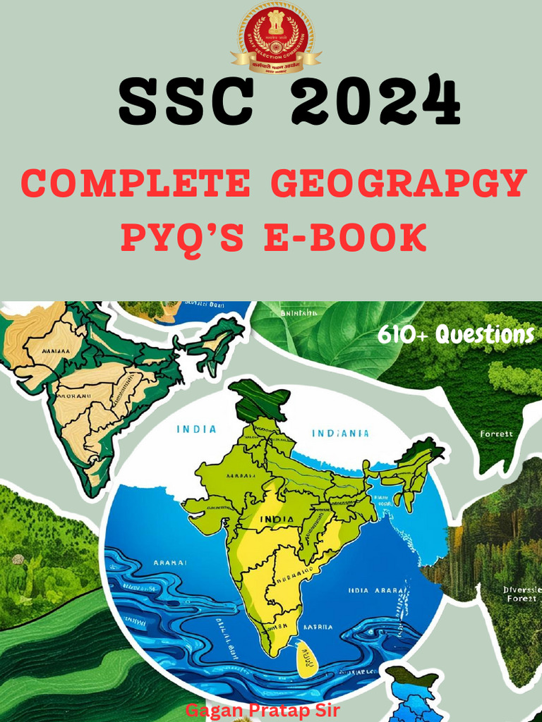 SSC 2024 Geography (Hindi) | PDF