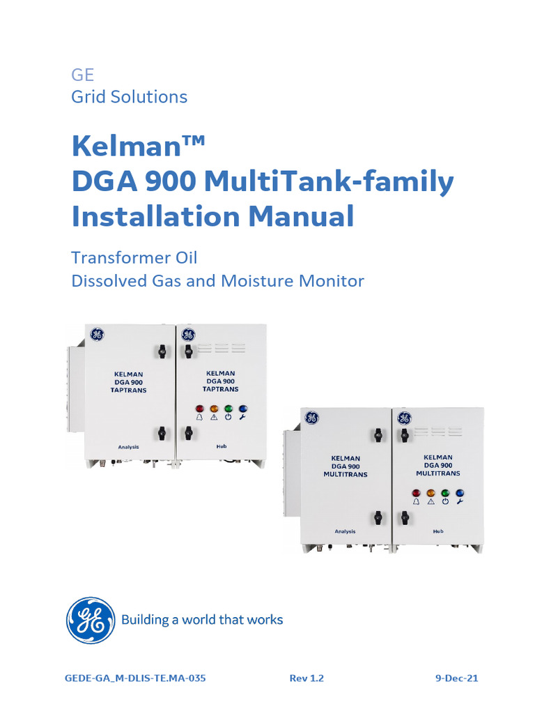 Kelman DGA 900 Installation Manual | PDF | Vacuum Tube | Transformer