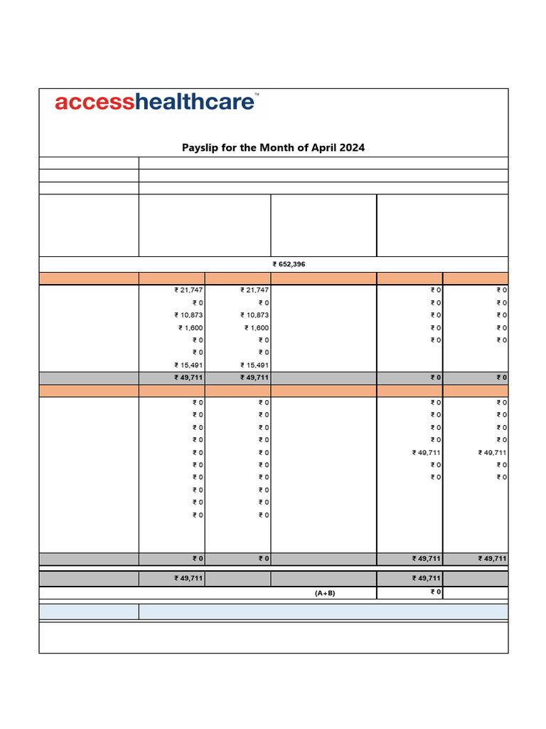 Apr 2024 Payslip Access | PDF | Tax Deduction | Taxes