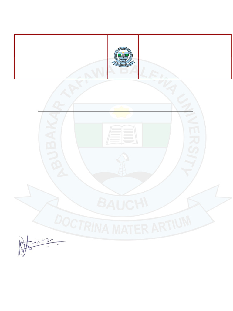 ATBU 2024/2025 Screening Invitation | PDF | Qualifications ...